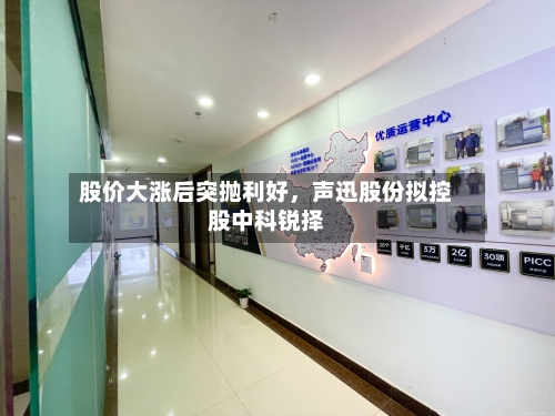 股价大涨后突抛利好	，声迅股份拟控股中科锐择-第3张图片