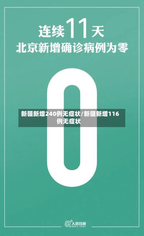 新疆新增240例无症状/新疆新增116例无症状-第2张图片