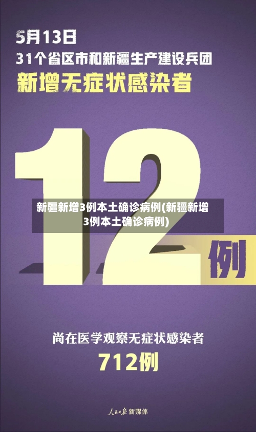 新疆新增3例本土确诊病例(新疆新增3例本土确诊病例)