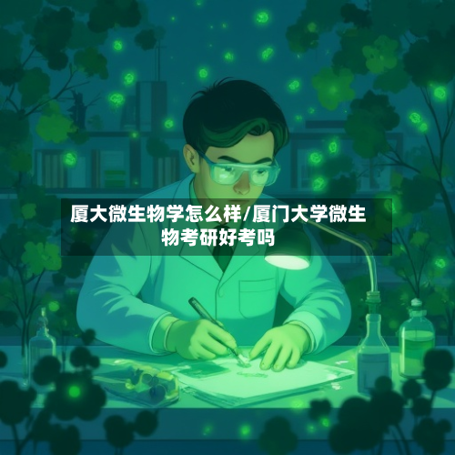 厦大微生物学怎么样/厦门大学微生物考研好考吗
