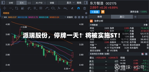 派瑞股份，停牌一天！将被实施ST！-第2张图片