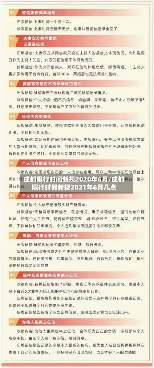 成都限行时间新规2020年6月/成都限行时间新规2021年6月几点