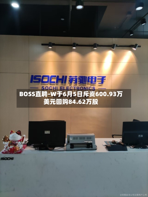 BOSS直聘-W于6月5日斥资600.93万美元回购84.62万股-第2张图片
