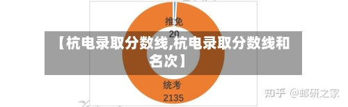 【杭电录取分数线,杭电录取分数线和名次】-第2张图片