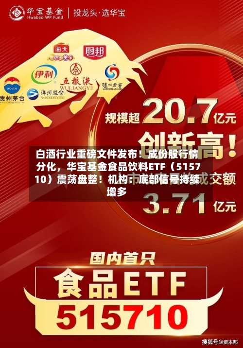 白酒行业重磅文件发布！成份股行情分化，华宝基金食品饮料ETF（515710）震荡盘整！机构：底部信号持续增多-第3张图片