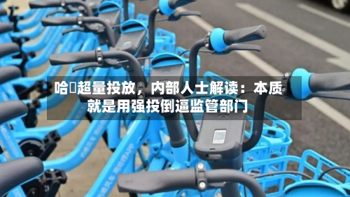 哈啰超量投放，内部人士解读：本质就是用强投倒逼监管部门-第2张图片