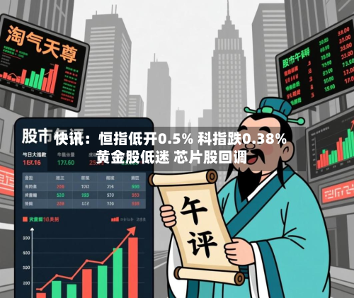 快讯：恒指低开0.5% 科指跌0.38% 黄金股低迷 芯片股回调-第2张图片