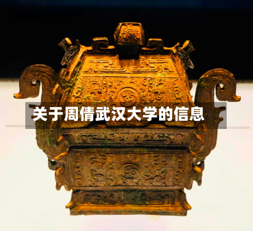 关于周倩武汉大学的信息