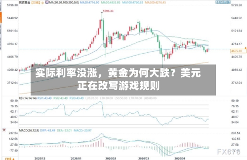 实际利率没涨，黄金为何大跌？美元正在改写游戏规则