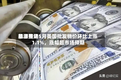 能源费用暴涨推动5月美国批发物价环比上涨1.1%	，涨幅超市场预期-第2张图片