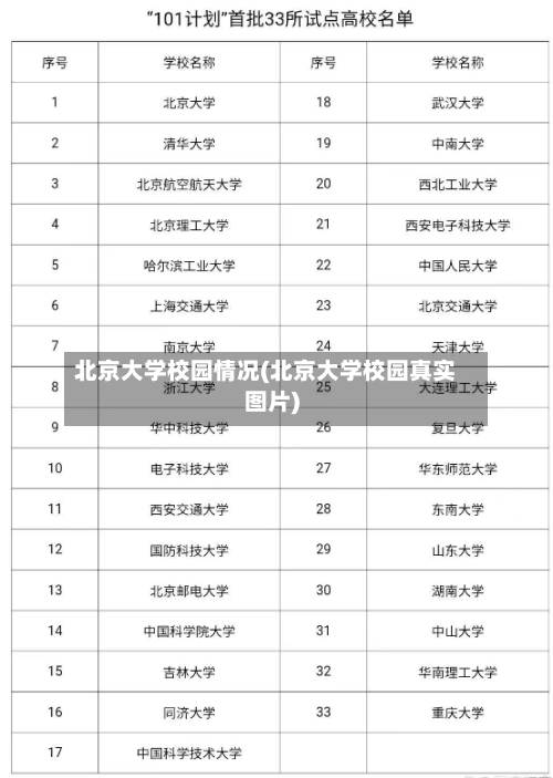 北京大学校园情况(北京大学校园真实图片)-第2张图片